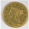 Image 1 : 1850 $2.50 GOLD XF