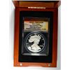 Image 1 : 2012 SAN FRANCISCO MINT, AMERICAN SILVER EAGLE, ANACS PR-69DCAM, FIRST DAY