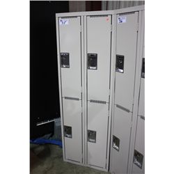 BAY OF 4 DOOR LOCKERS