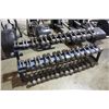 Image 1 : METAL DUMBELLS AND WEIGHT RACK
