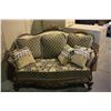Image 1 : 3 PEICE BEIGE PILLOW BACK DECORATIVE SOFA SET