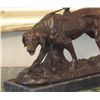 Image 2 : Magnificent Bronze Sculpture Coon Hound