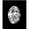 Image 1 : Bianco 3 carat Oval Facet Cut Diamond