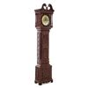 Image 1 : Georgian carved oak tall case clock circa 1800