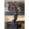 Image 1 : Sensual Reclining Woman Bronze Sculpture