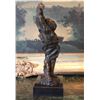 Image 2 : Sensual Reclining Woman Bronze Sculpture