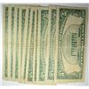 Image 2 : ( 10 ) UNITED STATES $5.00 RED SEAL NOTES. GOOD