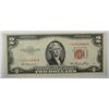 Image 1 : 1953 $2 RED SEAL STAR NOTE