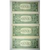 Image 2 : 4 $1 SILVER CERTIFICATE STAR NOTES