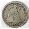 Image 1 : 1875S  20 center Fine but no Liberty est $95-$100