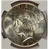 Image 2 : 1927-S PEACE DOLLAR NGC MS63 WHITE