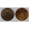 Image 2 : 1903 AU & 1905 UNC RED INDIAN HEAD CENTS
