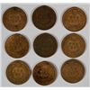 Image 2 : 9-DIFFERENT DATED INDIAN HEAD CENT (01, 02, 03, 04, 05, 06, 07,08, 09) G/VG