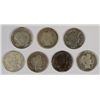 Image 1 : 7-DIFFERENT BARBER DIMES (99, 00-S, 03, 09, 09-O, 11-D, 16) AG-FINE