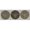Image 2 : 3-DIFFERENT BARBER HALF DOLLARS (06-D, 07, 15-S) G/VG