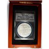 Image 1 : 2013 SAN FRANCISCO MINTED AMERICAN SILVER EAGLE, ANACS MS-70 FIRST DAY OF ISSUE