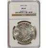 Image 1 : 1899-S MORGAN DOLLAR NGC MS62 WHITE