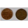 Image 2 : 1886 INDIAN HEAD CENT VF/XF  & 1889 INDIAN HEAD CENT AU