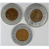Image 1 : 3- LINCOLN GOOD LUCK TOKEN WHEAT CENTS (17, 19, 50-D)