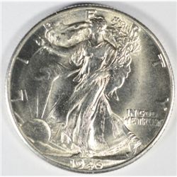 1946 WALKING LIBERTY HALF DOLLAR UNC