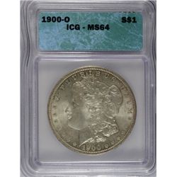 1900-O MORGAN DOLLAR ICG MS64