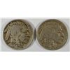 Image 1 : 1926-D FINE & 1926-S VF BUFFALO NICKELS