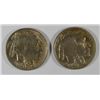 Image 1 : 1928-D XF+ (LIBERTY DOUBLED) & 1929 AU TONED BUFFALO NICKELS