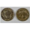 Image 2 : 1928-D XF+ (LIBERTY DOUBLED) & 1929 AU TONED BUFFALO NICKELS