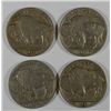 Image 2 : 4-1931-S BUFFALO NICKELS "GRADING SET" (GOOD, VG,FINE, VF)