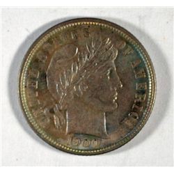 1900  Barber dimes  all original tone MS63  A BEAUTY   est  $200-$225