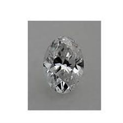 EGL CERT 0.76 CTW OVAL DIAMOND H/SI1