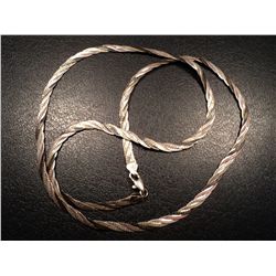 .925 SILVER 3 TONE NECKLACE