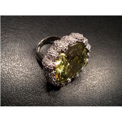 .925 SILVER BLING BLING RING