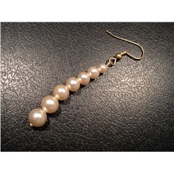 10KT GOLD PEARL EARRING