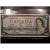 Image 1 : CANADA 1954 5 DOLLAR BILL