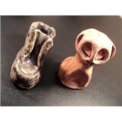 CLAY ORNAMENTS X2