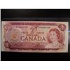Image 1 : CANADA 1974 2 DOLLAR BILL