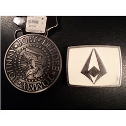 2 NEW BELT BUCKLES SOLD TOGETHER