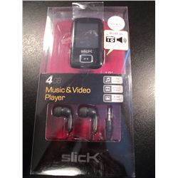NEW SLICK 4G MUSIC AND VIDEO PLAYER