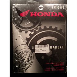 HONDA VT1100C SHADOW SPIRIT SERVICE MANUAL (1997-2003)