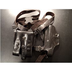 GALCO 202B HOLSTER, SHOULDER STRAP AND MAGAZINE CARRY