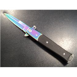 RAINBOW BLADE STILETTO KNIFE