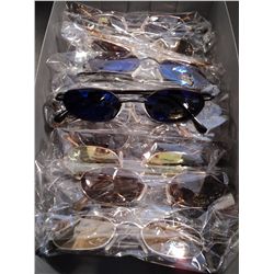 BOX OF 12 PAIR OF SUNGLASSES