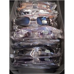BOX OF 12 PAIR OF SUNGLASSES