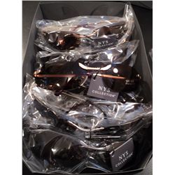 BOX OF 12 PAIR OF SUNGLASSES