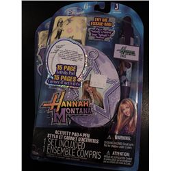 TWO HANNA MONTANNA ACTIVITY PADS