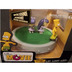 THE SIMPSONS MOVIE DOUBLE DOODLE DARE MCFARLANE FIGURE