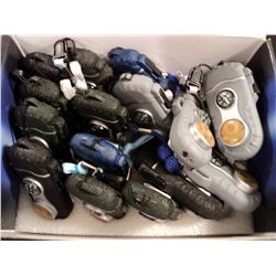 BOX OF 16 DUAL FLAME BUTANE LIGHTERS WITH COMPASS