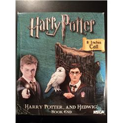 HARRY POTTER AND HEDWIG BOOK ENDS