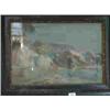 Image 1 : OIL-ON-CANVAS COASTAL LANDSCAPE PERCY BIGLAND...